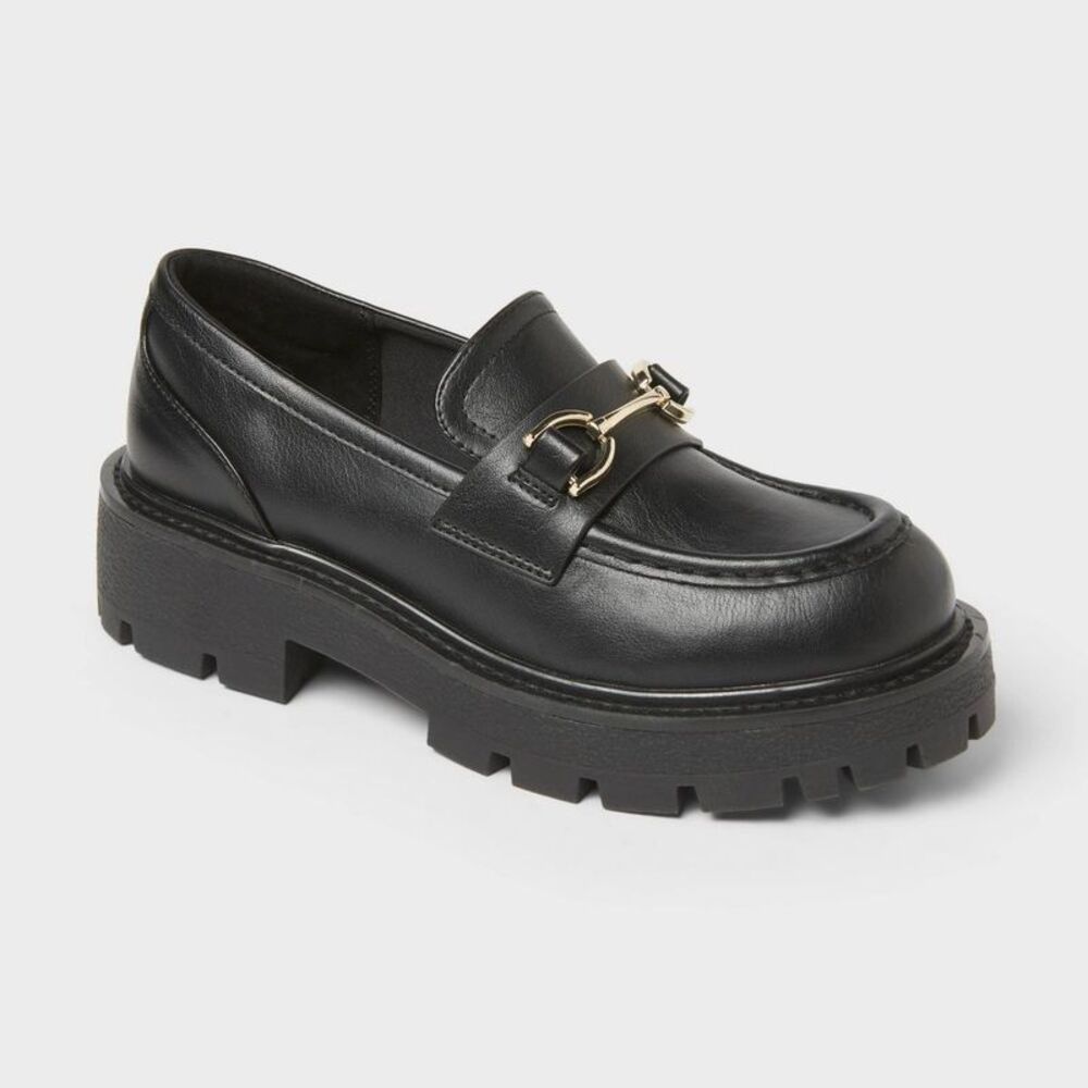 Women’s Chapman Loafers with Memory Foam Insole – Wild Fable Black 9